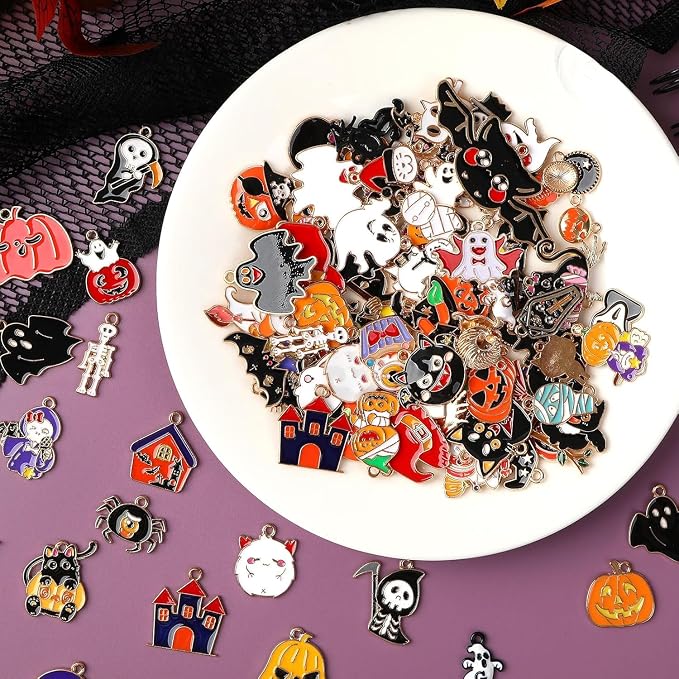 MARFOREVER 120 PCS Halloween Charms - Image 4