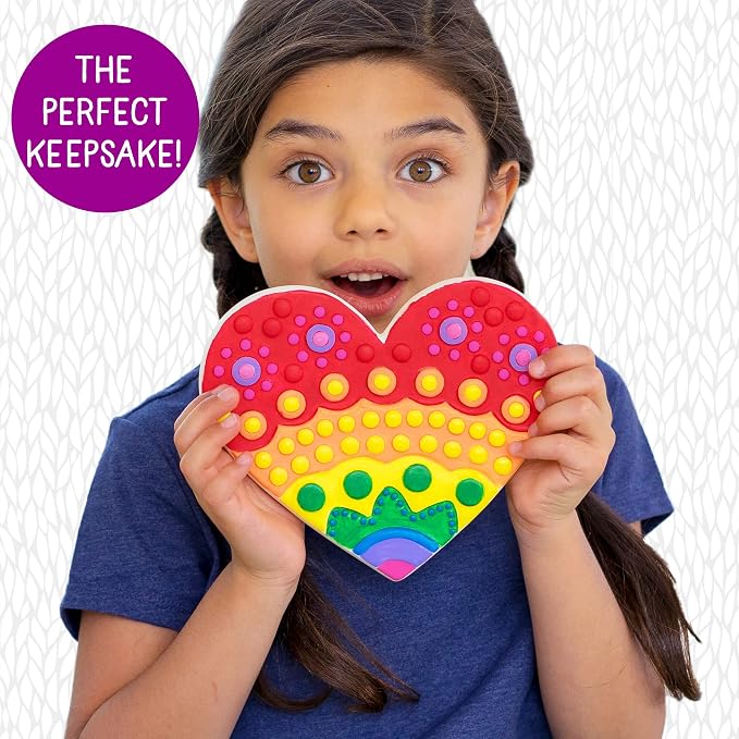Creative Roots Mosaic Heart Stepping Stone, Includes 7-Inch Ceramic Stepping - Image 2