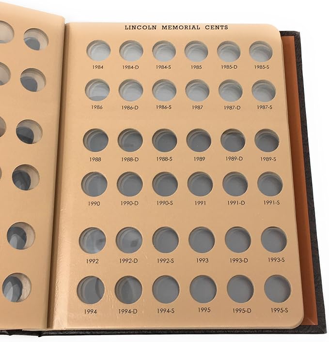 Dansco US Lincoln Memorial Cent Coin Album 1958 - Image 6