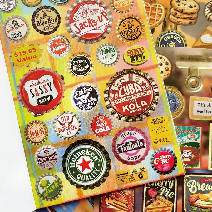 PRSTINCOL Vintage Sticker Book - Image 8