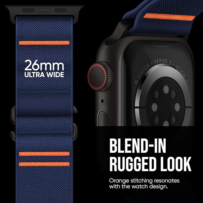 Suitisbest Sport Bands Compatible with Apple Watch Ultra Band 49mm 46mm 45mm 44mm 42mm 38mm 40mm 41mm Men Women, Stretchy Nylon Sport Loop Strap with S-Hook for iWatch Series 10 Ultra SE 9 8 7 6 5 4 3