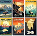 Fountor 6 Pack Paint by Numbers Kit by Fountor