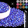 1500PCS 6mm Resin Rhinestones Bulk by BELLEBOOST