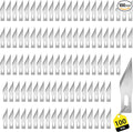 100 Pack Exacto Knife Blades, SK5 Steel #11 Blades by AslyYardMngSter