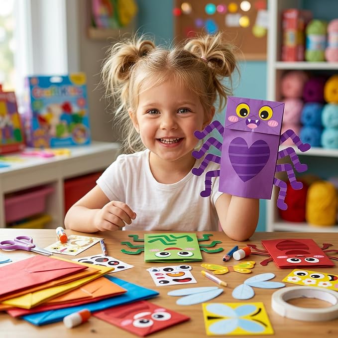 WATINC 9Pack Hand Puppet Art Craft - Image 4