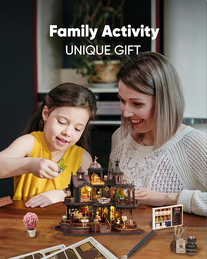 DIY Miniature House Kit, DIY Dollhouse Kit - Image 2