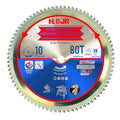 Circular Saw Blade Woodworking TA Series 10" 80-Tooth 5/8" Arbor, Double Sided Laminate/Melamine Wood Cutting,Special Anti-Thermal Adhesion Coating on Cutting Head -TA,DLM 10" 80T TA