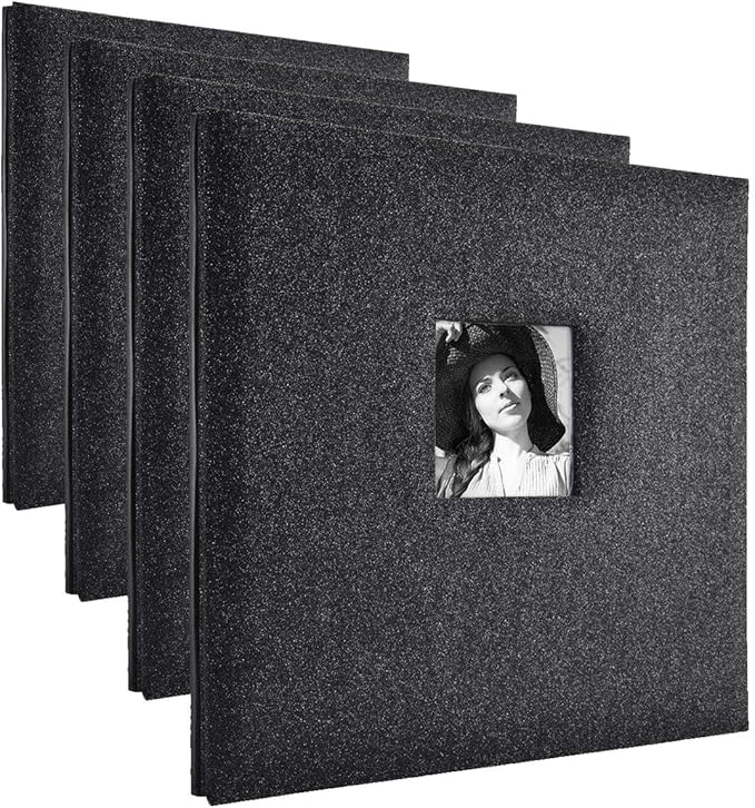 MCS Expandable 10-Page Glitter Scrapbook Album by MCSIndustriesInc