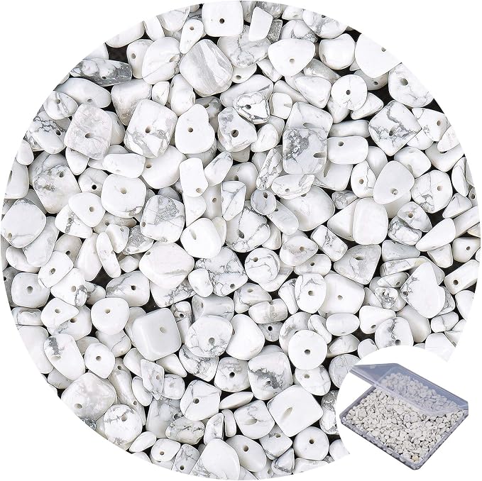 456 PCs Natural Chip Stone Beads, 5-8mm Irregular Multicolor Gemstones Loose by BONNY+BOXX