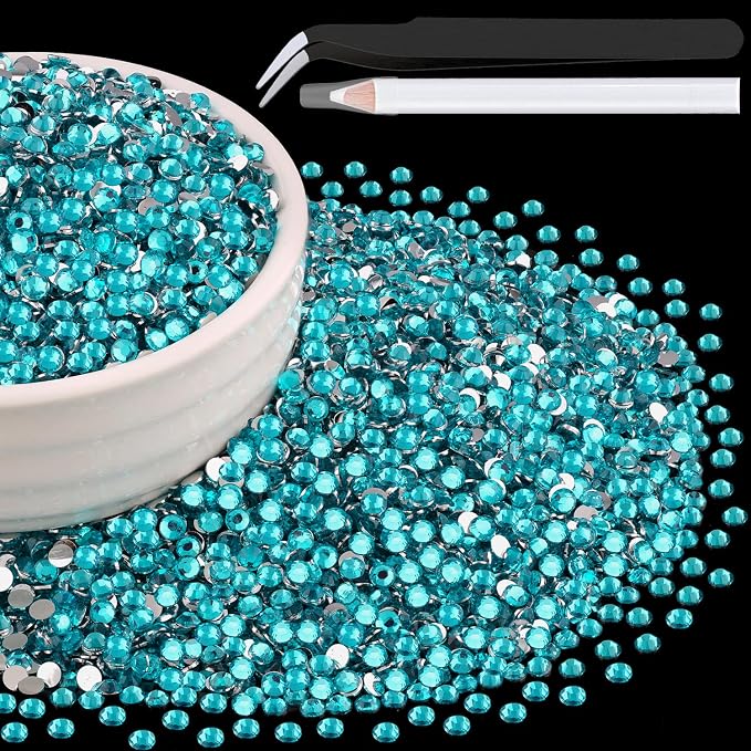 12000PCS 2mm Resin Rhinestones Bulk by BELLEBOOST