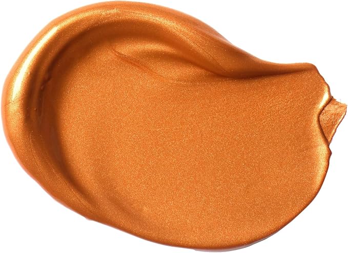 Liquitex BASICS Acrylic Paint, 118ml Tube, Metallic Burnt Orange - Image 2