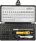Wiha 75965 65 Piece System 4 ESD Safe Master Technician Ratchet and MicroBits Set