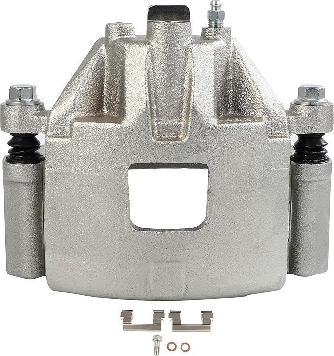cciyu Front Left Brake Caliper Assembly w/Bracket 18B4638A For Buick 1997-2004,For Cadillac 1997-2005,For Chevy 2000-2005,For Oldsmobile 1997-1999 2001-2003,For Pontiac 2000-2003