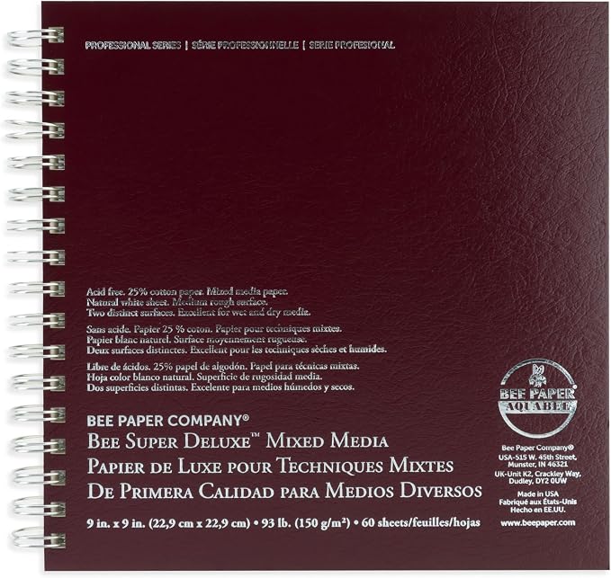 Bee Paper Super Deluxe Sketch Pad, 6-Inch L by 9-Inch H - Image 4