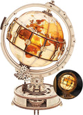 ROKR 3D Wooden Puzzles for Adults Illuminated Globe by ROKR-InterestingSmartPuzzleToys