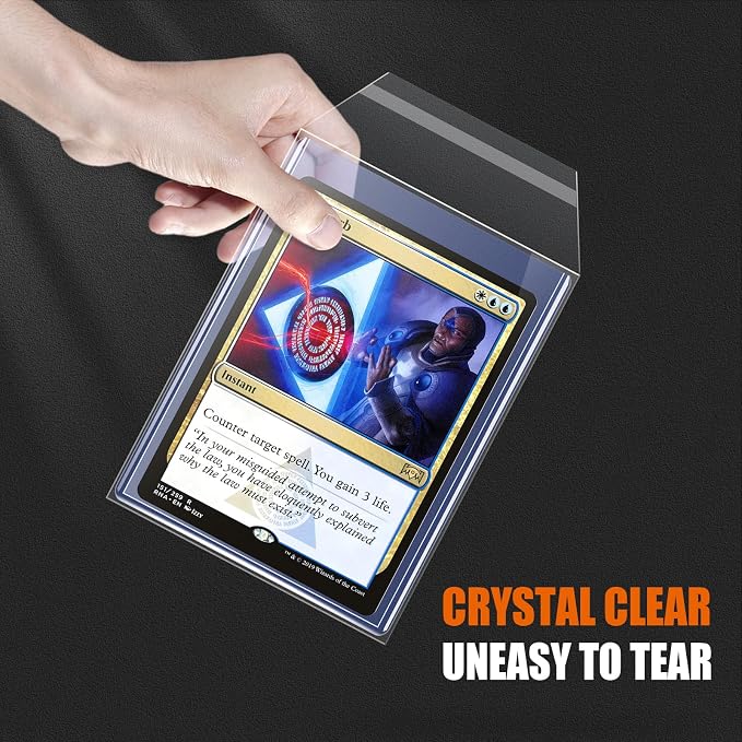 Top Loader Sleeves 100 Pack, Sleeves - Image 3