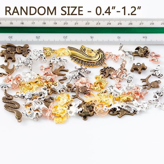 stino 100g Metal Pendant Charms - Image 5