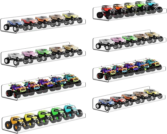 upsimples 8 Pcs 15" Acrylic Shelves by upsimples