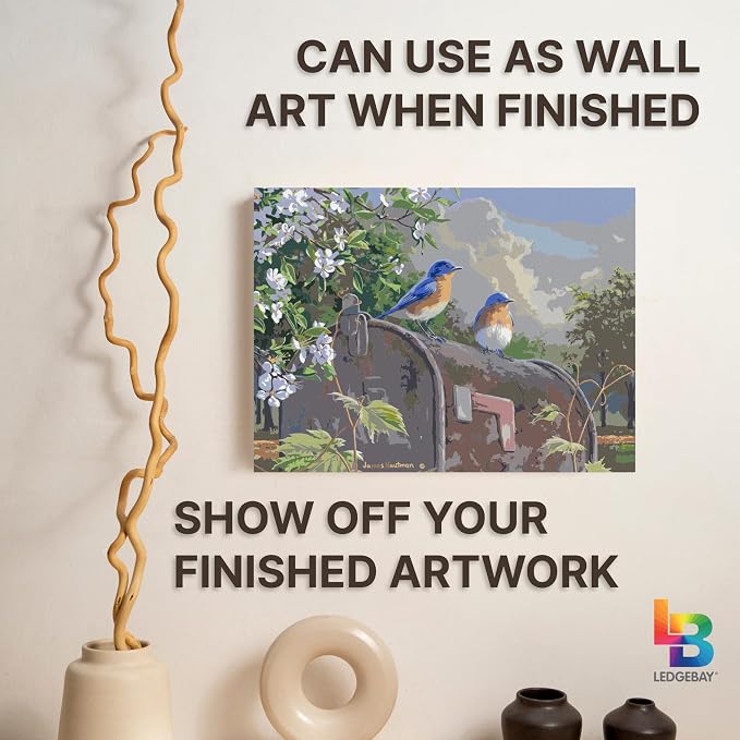 Ledgebay DIY Paint by Numbers Kit - Image 9
