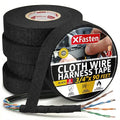 XFasten Black 3/4-Inch x 90-Feet High-Heat Resistant Cloth Electrical Tape by XFasten