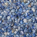 LAIDANLA Blue Aventurine 400pcs Natural Chip Stone Beads 5-8mm Healing Crystal by LAIDANLA