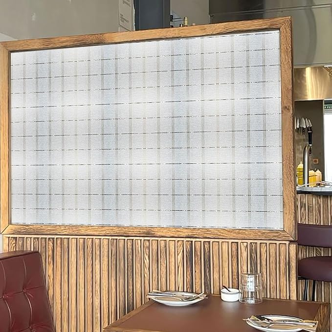 ADD.HERES Window Privacy Film, Frosted Glass Decorative Static Cling, Removable - Image 7