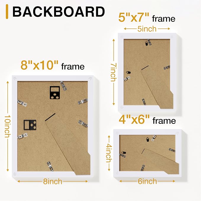Vittanly 15 Pack Picture Frames Collage Wall Decor - Image 9