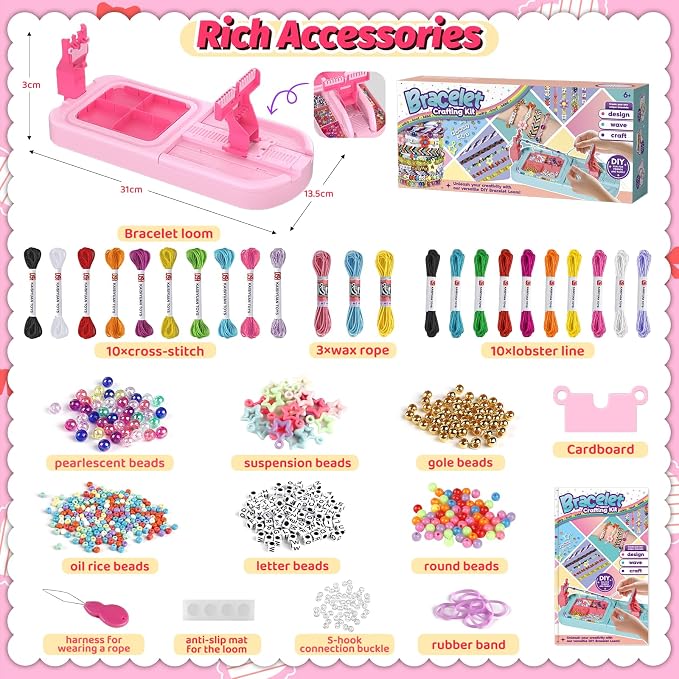 Cmiolacuna Friendship Bracelet Making Kit - Image 2