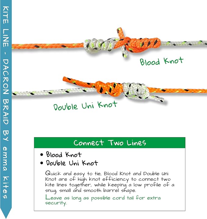 emma kites 500LB 500Ft Braided Kite String Dacron Polyester Cord Spool Kite Line - Image 7