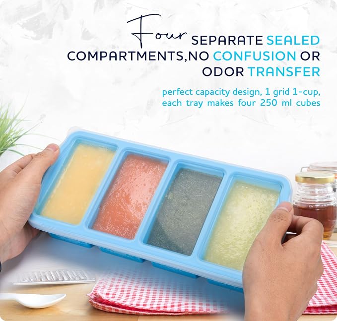 Zip Standing Silicone Freezer Trays - Image 3
