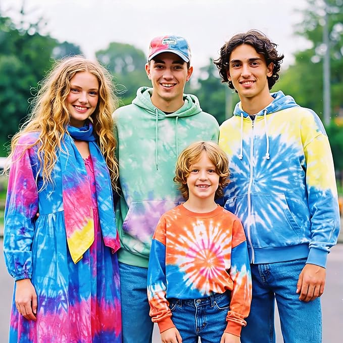 PATIFEED Tie Dye Kit for Kids and Adults, 18 Colours | 80ML Bottles, Gifts for - Image 5