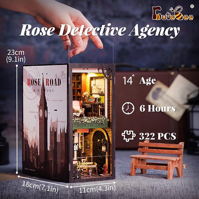 CUTEBEE Book Nook Kit - Image 7