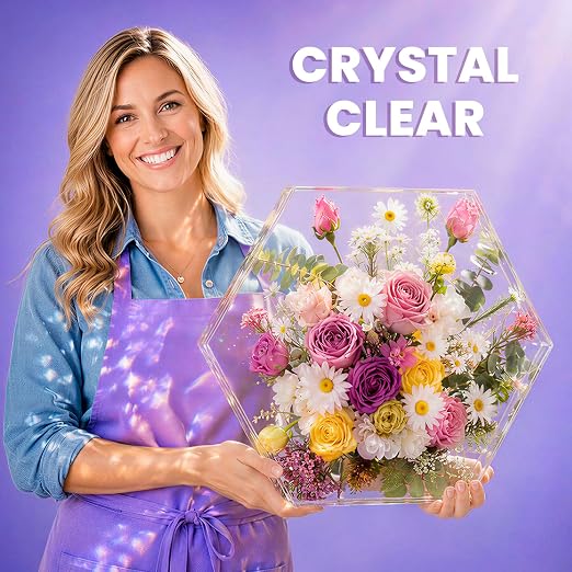 LET'S RESIN 34oz Crystal Clear Epoxy Resin, Casting Resin - Image 2