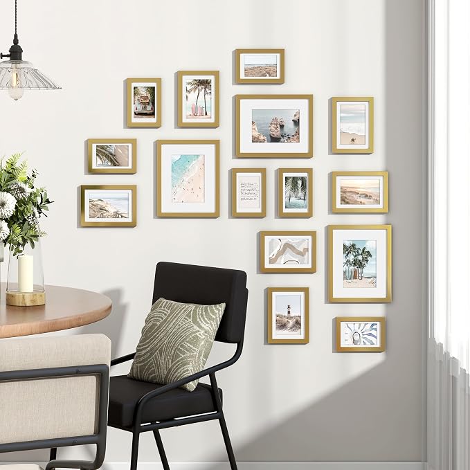 Venusmiles 15 Pack Picture Frames Collage Wall Decor, Gallery Frame Set - Image 2