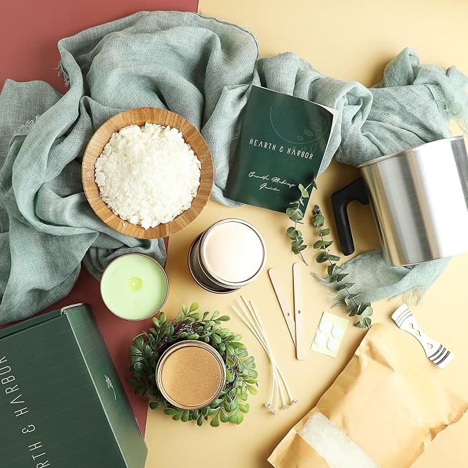 Hearth & Harbor Organic Soy Candle Making Kit - Image 3