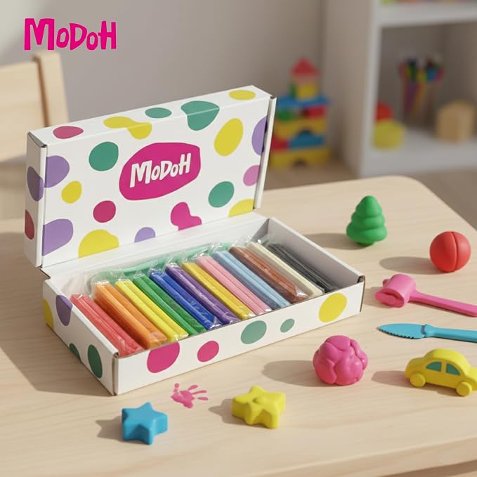 White Plasticine Oil Based Modeling Clay, Non Hardening & Reusable, Sulfur Free - Image 6