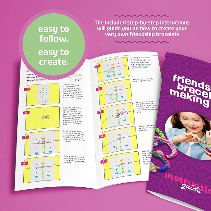 Pretty Me Friendship Bracelet Making Kit - Image 4