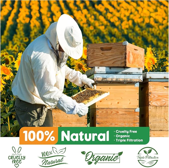 FROKO White Natural Beeswax Pellets 10LB, Organic Beeswax, Beeswax - Image 2