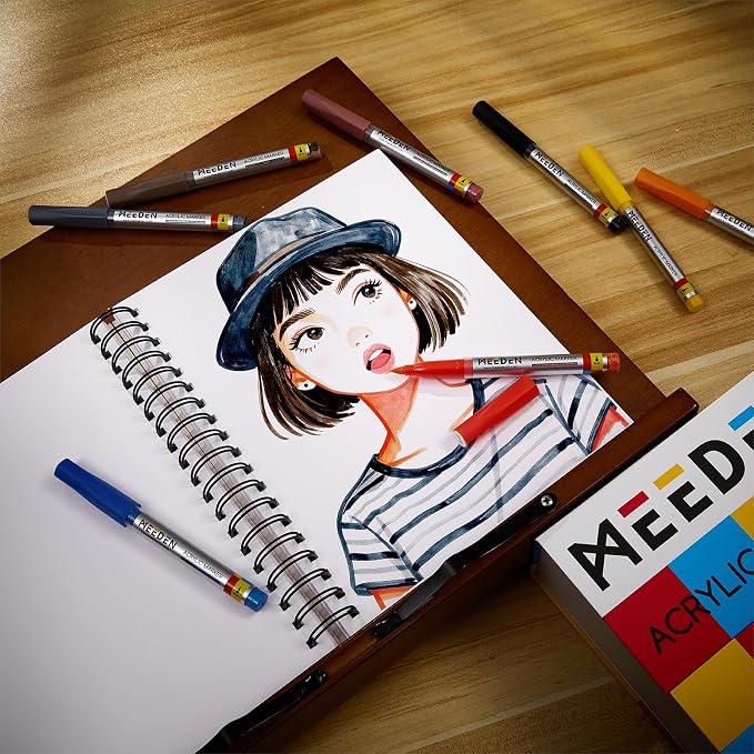 MEEDEN Mixed Media Paper Pad: 9" x 12" 112lb/165gsm Spiral Bound Mixed Media - Image 8