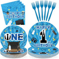 96Pcs Boss 1st Birthday Party Decorations by Greencian