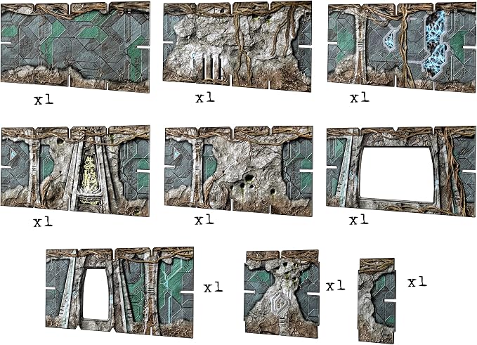 Battle Systems - Modular Tabletop 3D Gaming Sci-Fi Terrain - Perfect - Image 6