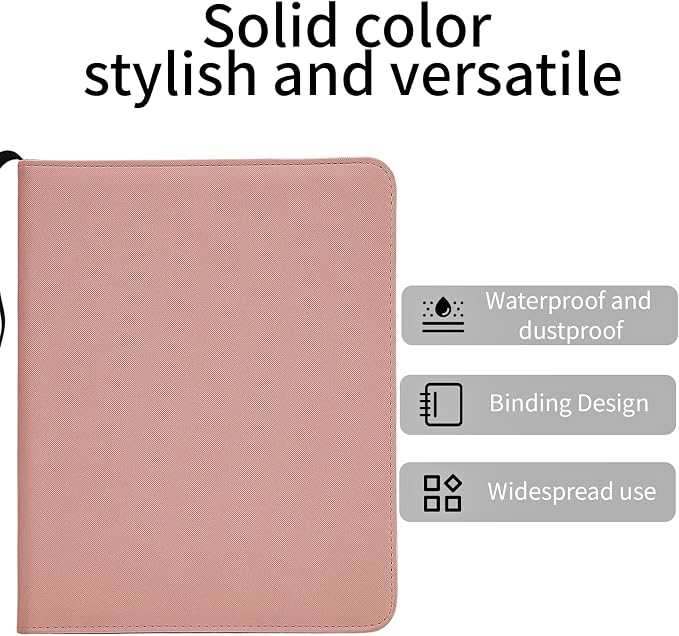 Card Binder – 720 Capacity, Zippered Trading Card Holder - Image 7