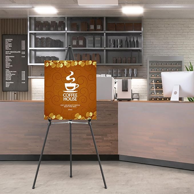 Easel Stand for Sign, Adjustable Folding Art Easel for Display - Image 9