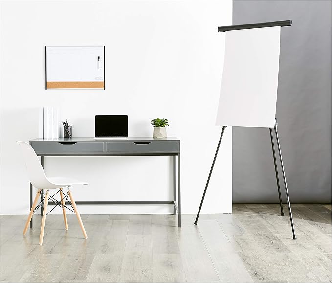 Amazon Basics High Boardroom Height Adjustable Flipchart Whiteboard and Display - Image 10