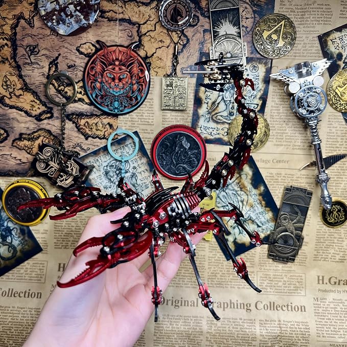 Metalkitor Scorpion 3D Metal Puzzles Kits - Image 5