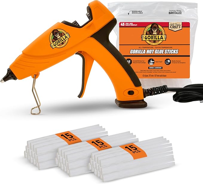 Gorilla Hot Glue Gun Kit by Gorilla