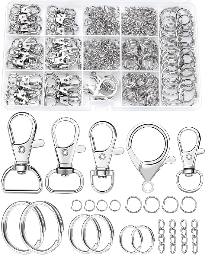 325PCS FIVEIZERO Keychain Making Kit by FIVEIZERO