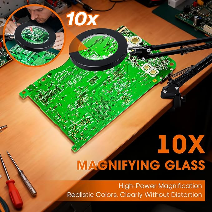 LXIANGN 10X Magnifying Glass - Image 2