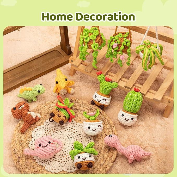 Mewaii Crochet Kit for Beginners, DIY Easy Knitting Kit - Image 7