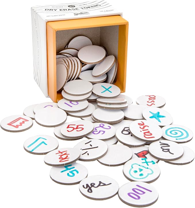 Stellar Factory Dry Erase Tokens 80-Pack - Image 3